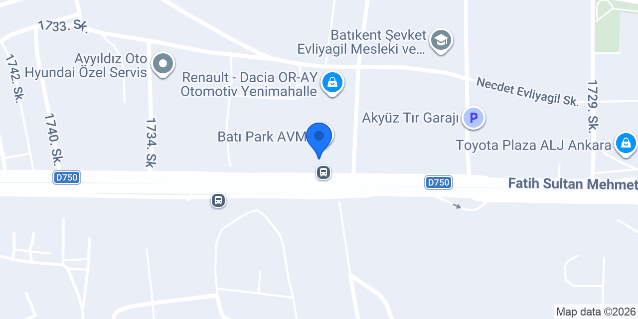 Ipek Linova Halı Mobilya konumu