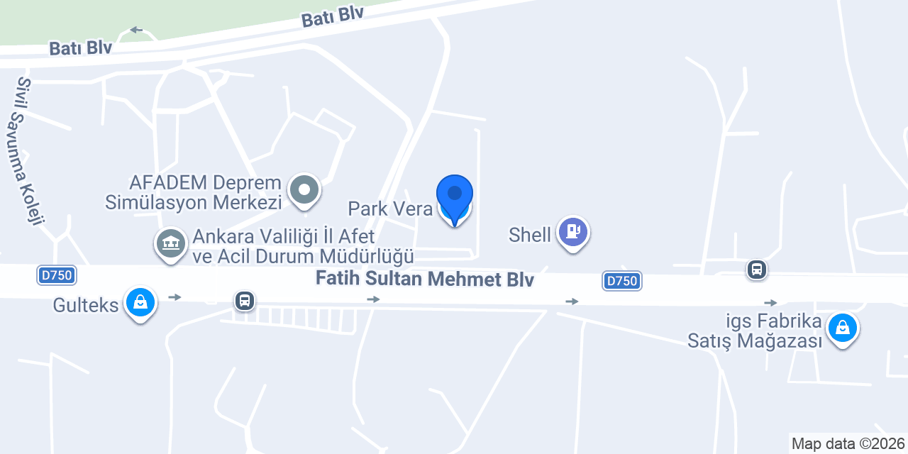 Park Vera konumu