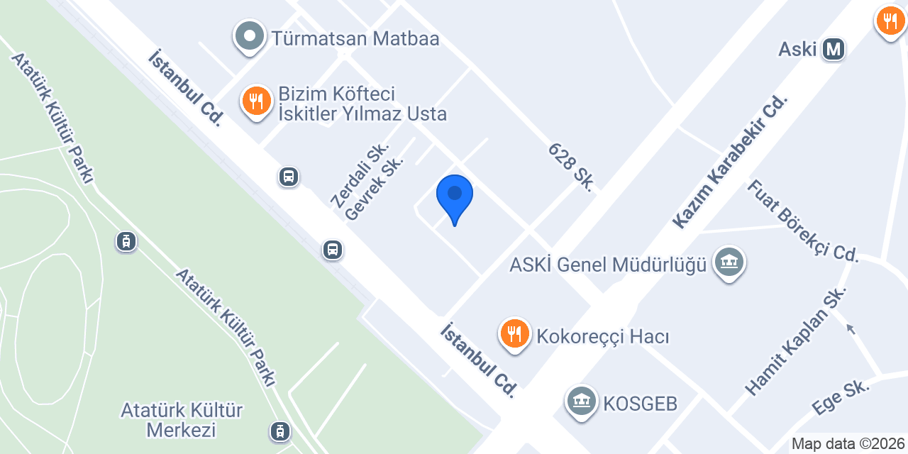 Matser Basım konumu