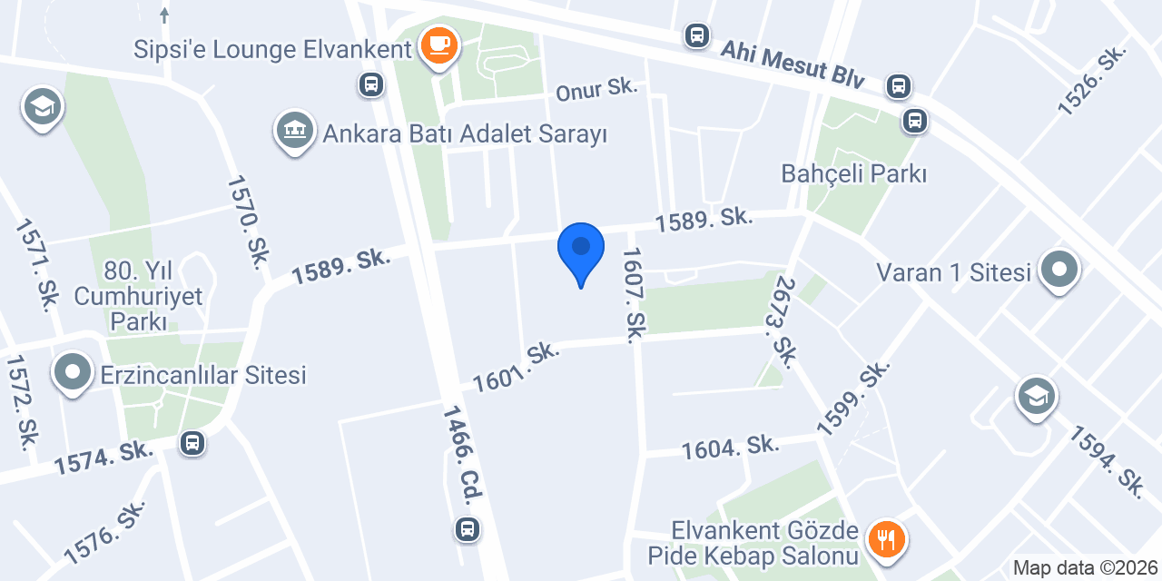 ERSEZEN LOJİSTİK konumu