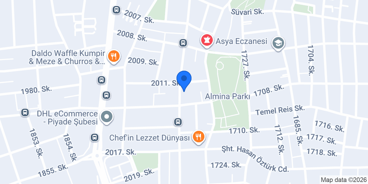 Işıltı Bayan Kuaförü konumu