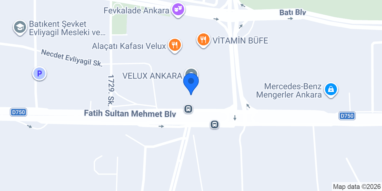GoodBeef Velux konumu