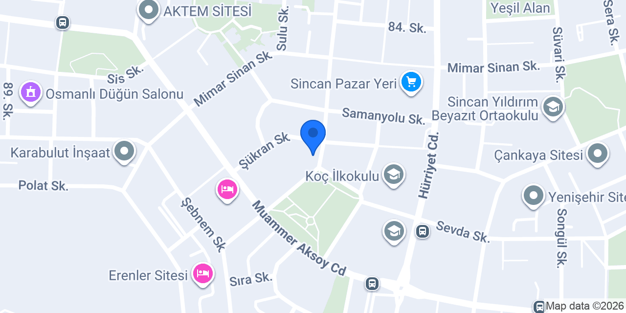 Yeni Ebru Eczanesi konumu
