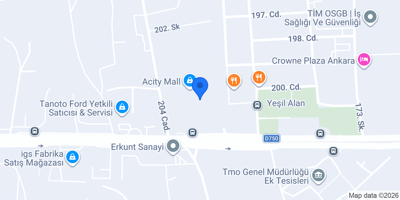 Usta Makaslar TERZİ konumu