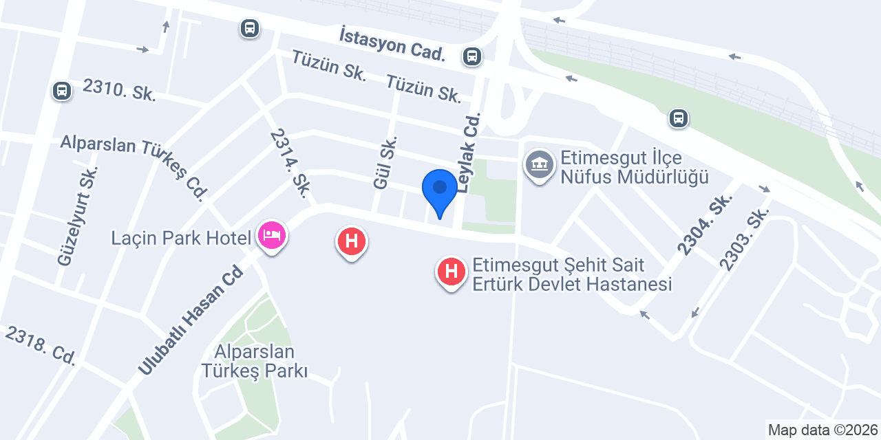 YENİ ETİMESGUT ECZANESİ konumu