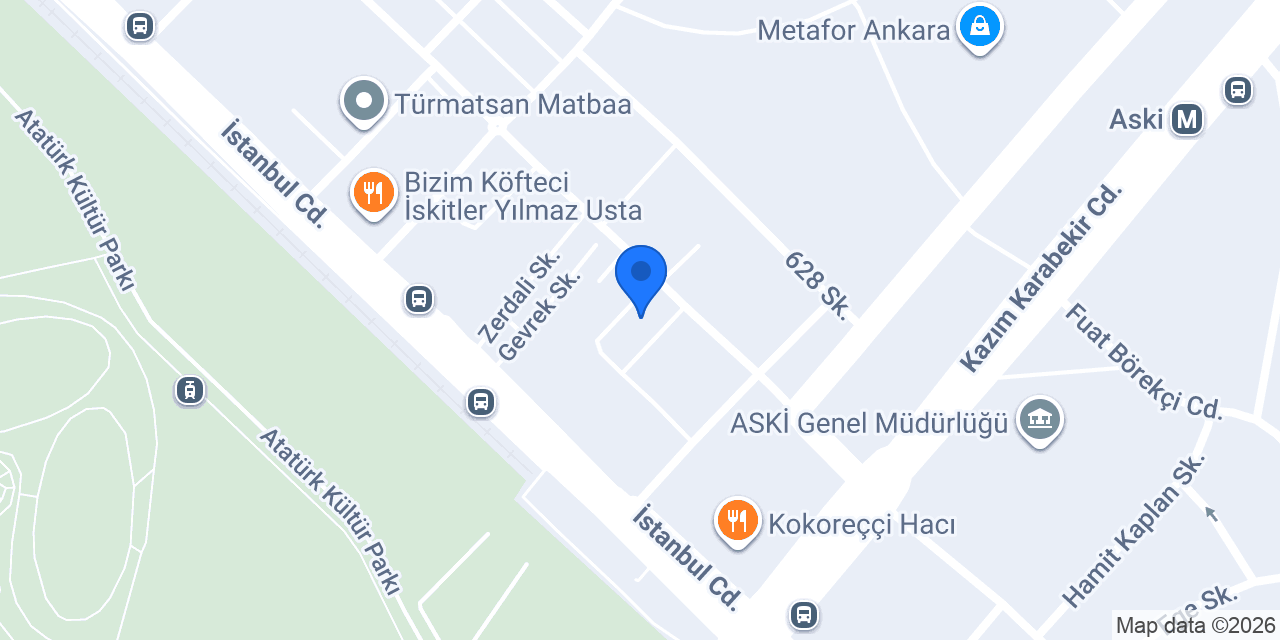 Aslan Forklift Kiralama konumu