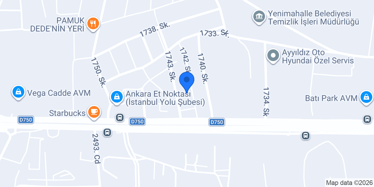 VOLVO Arkas Ankara konumu
