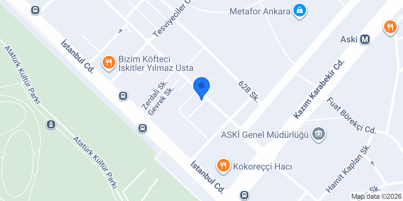 Özgenç Ticaret konumu