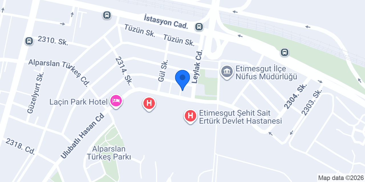 KÜÇÜKKENT KREŞ ve Etüt Merkezi konumu