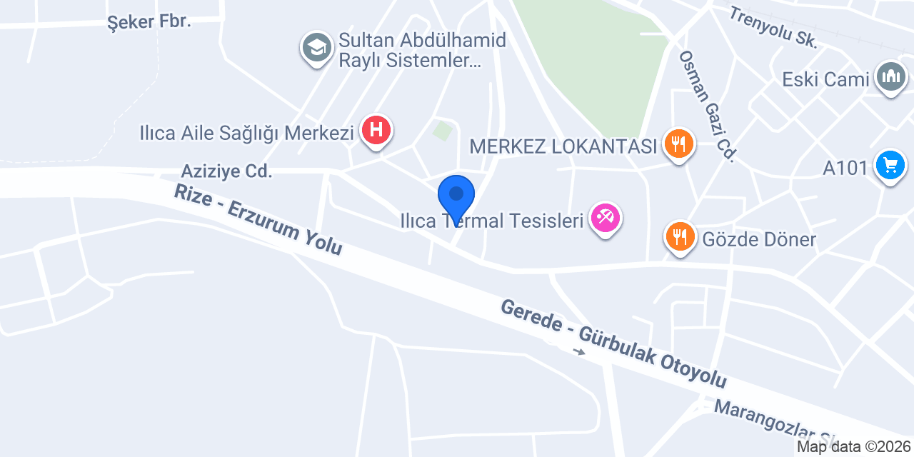 Öznur Eczanesi konumu