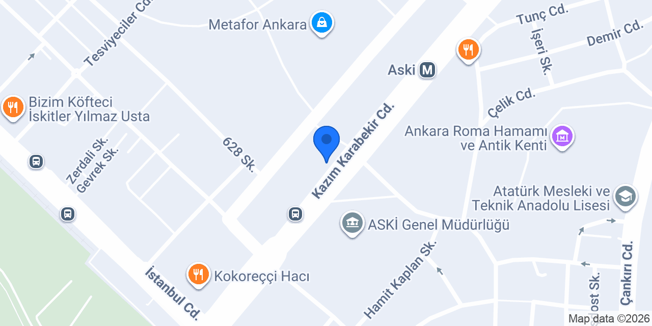 Köfteci Mehmet Usta konumu