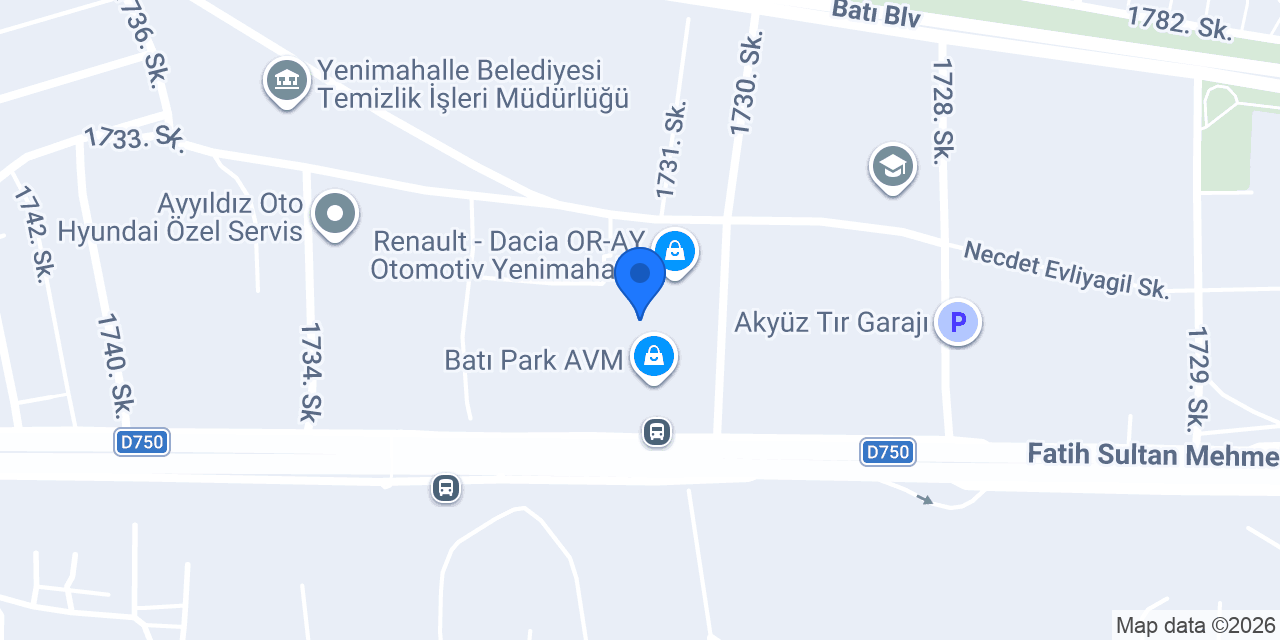 Enza Home | Batıpark AVM konumu