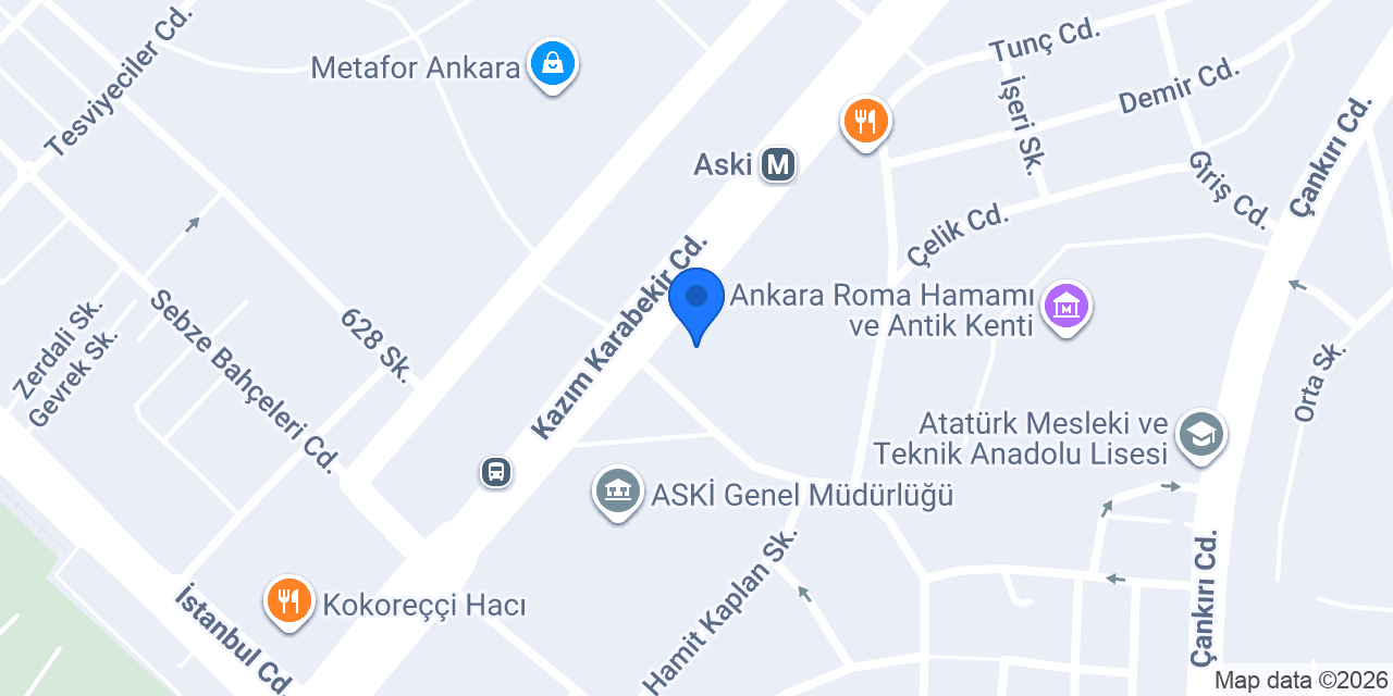 Başken Most Halı Yıkama konumu