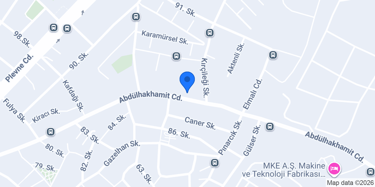 60.Yıl Ortaokulu konumu