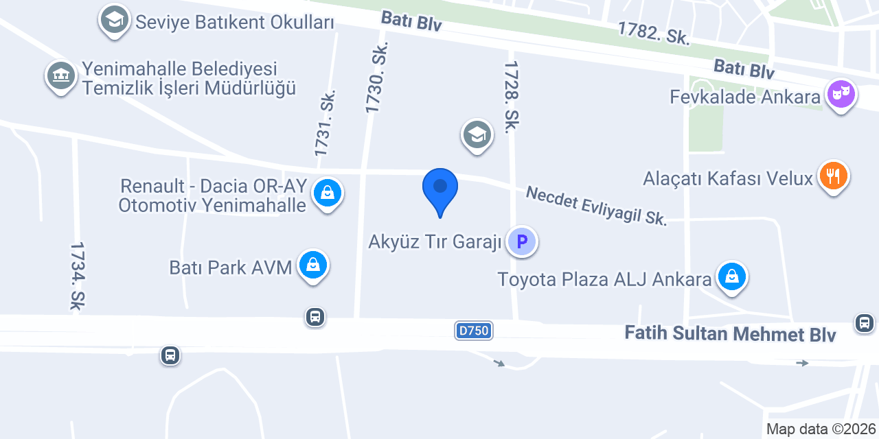 Azura Home Perde Eskidji konumu