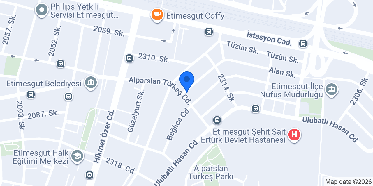 Beyaz Tekel Shop konumu