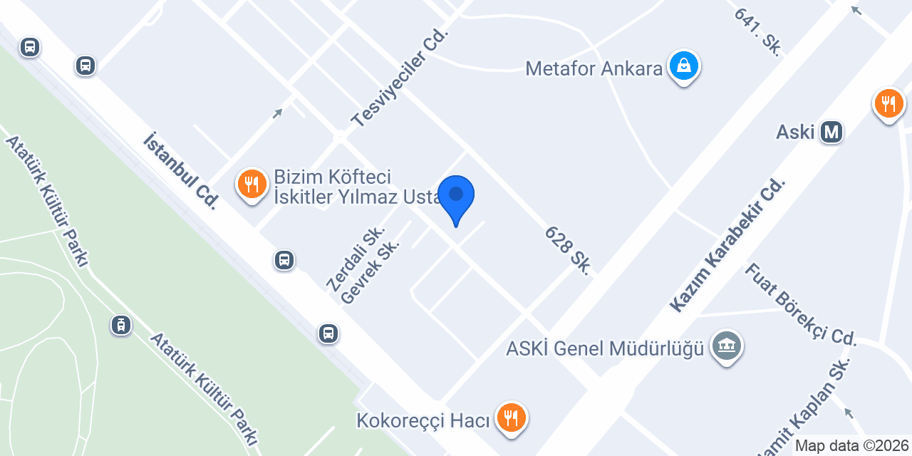 Aras Kardeşler Matbaacılık konumu