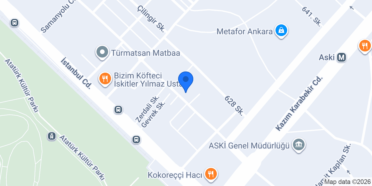 Kalkan Matbaacılık konumu