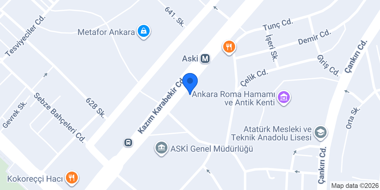 Ankara Matbaacılık konumu