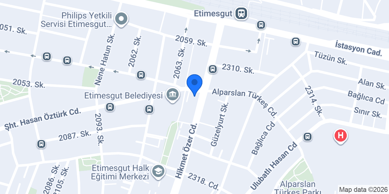 Yunus - Etimesgut 1 Şubesi konumu