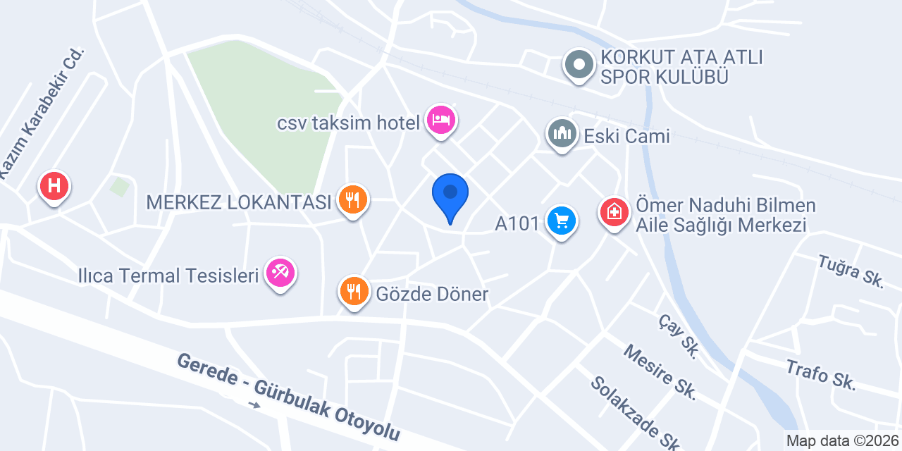Dondurmacı Abdülkerim konumu