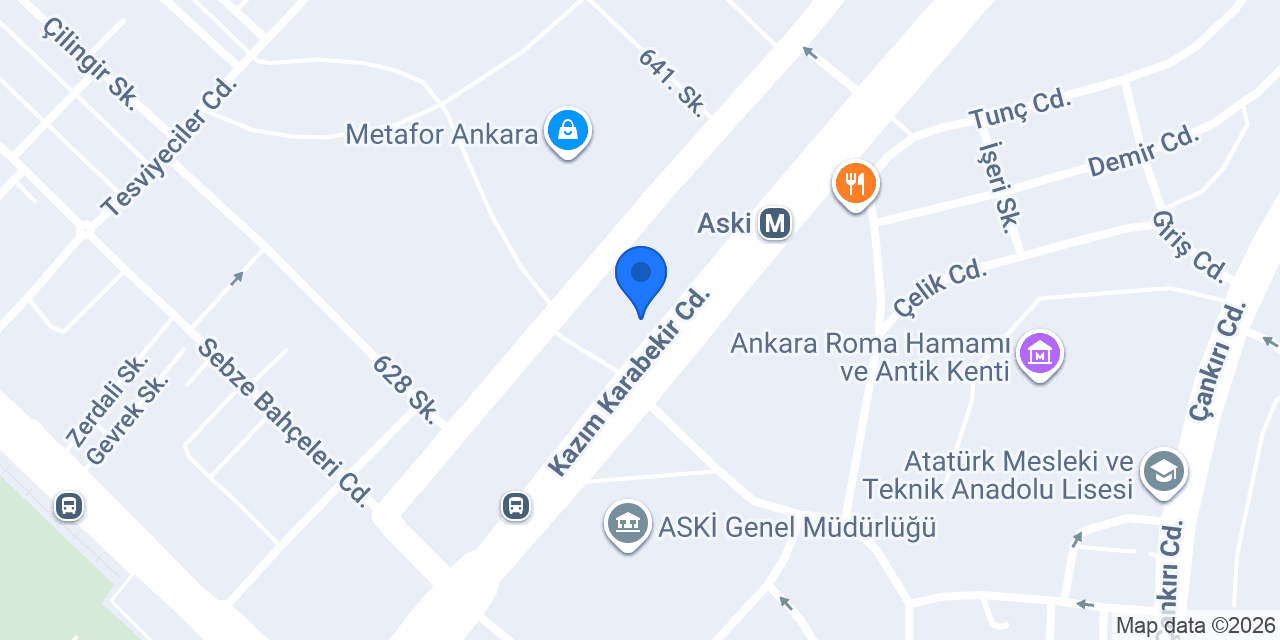 Rüya Mekanik Mühendislik konumu