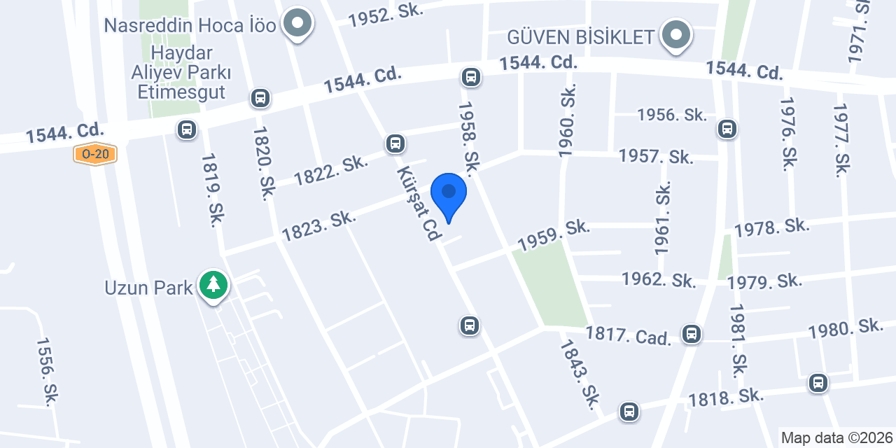 Komagene Kürşat Caddesi konumu