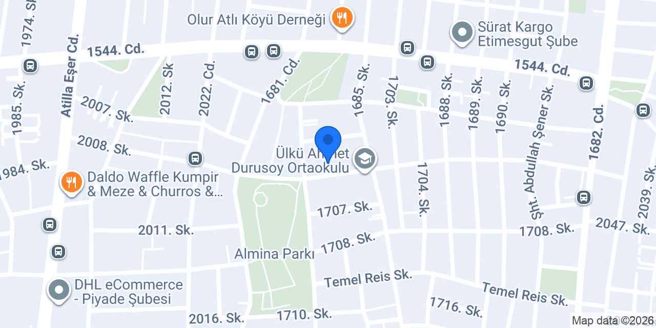 Gökyüzü cafe konumu