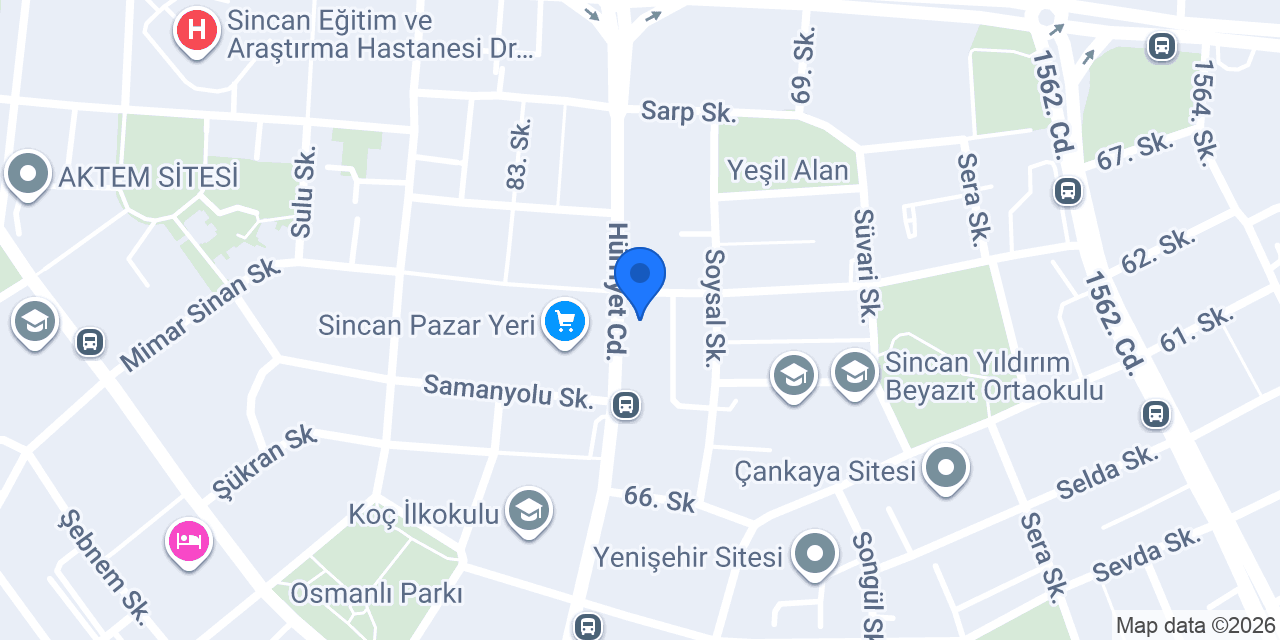 Sevgi Sağlık kabini konumu