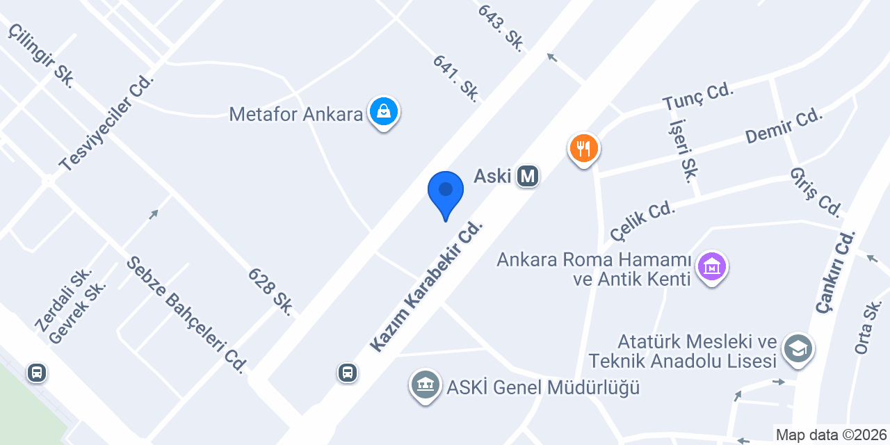 Mimar Raf konumu