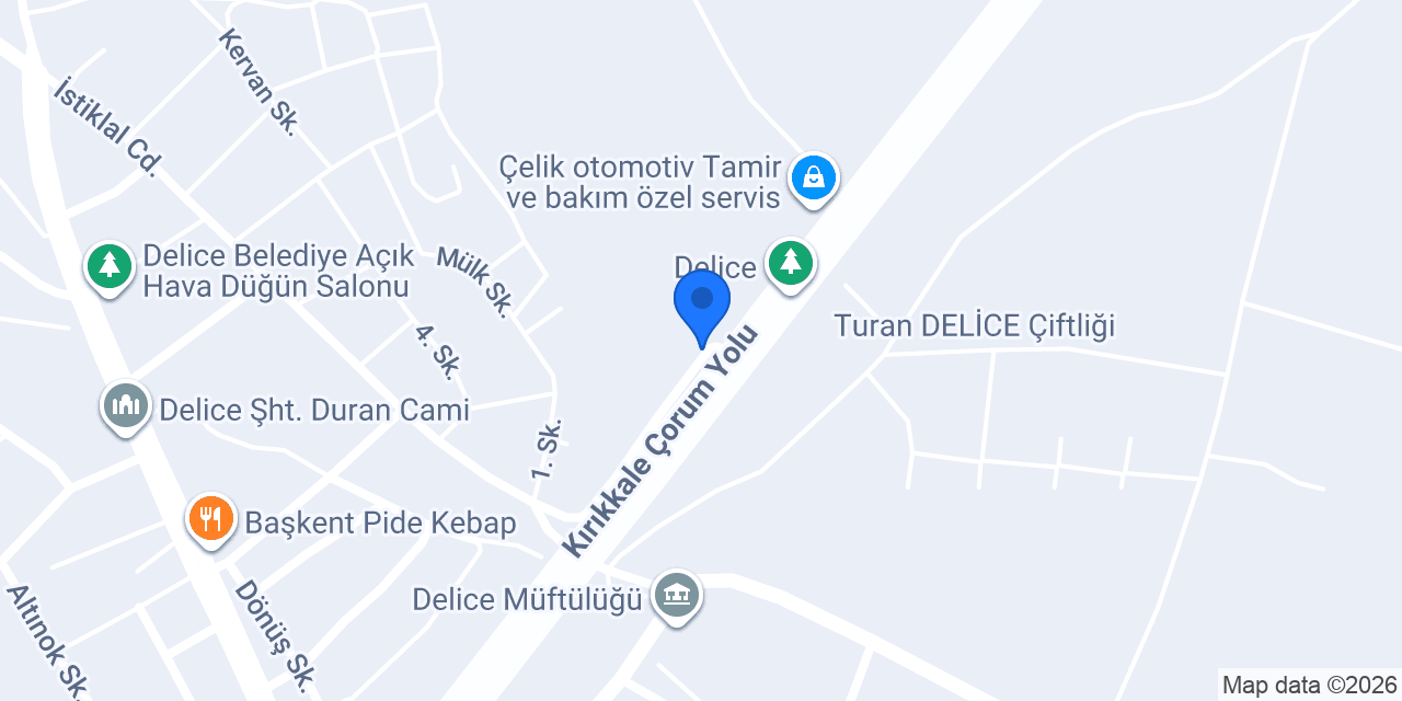 YILDIRIM OTO LASTİK konumu