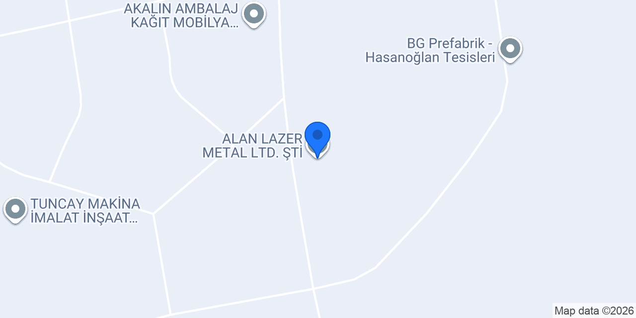 ALAN LAZER METAL LTD. ŞTİ. konumu