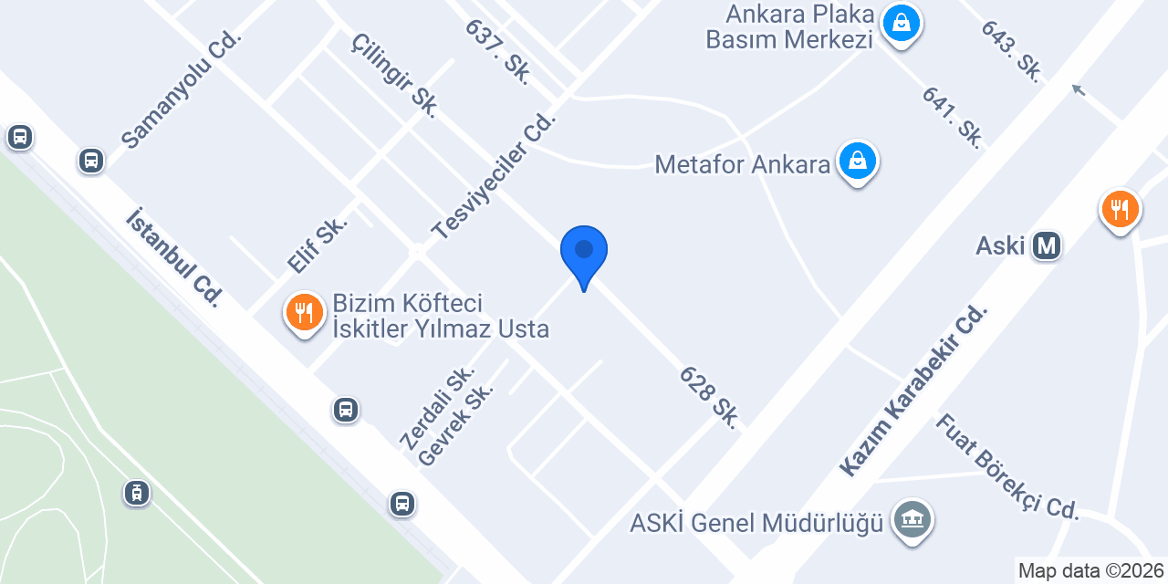 Eymen Gıda konumu