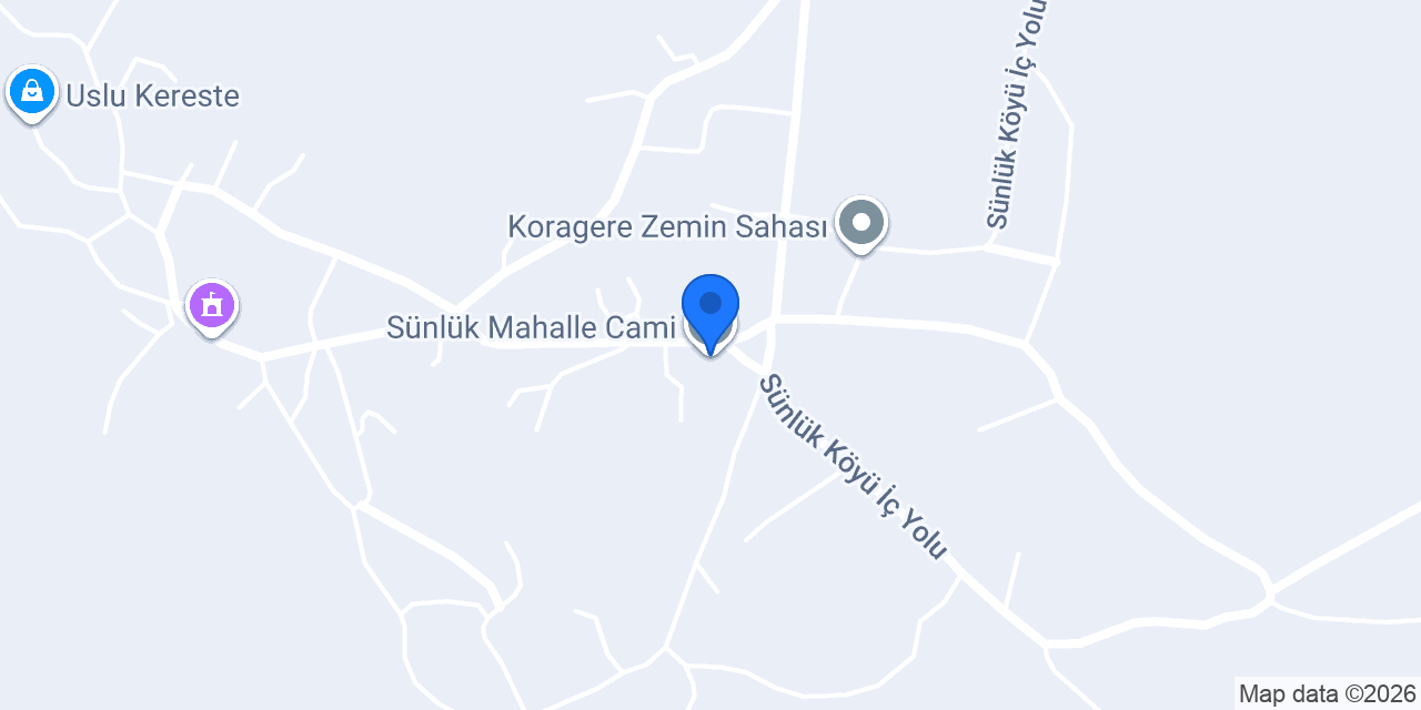 Bursa Meva Bungalov konumu