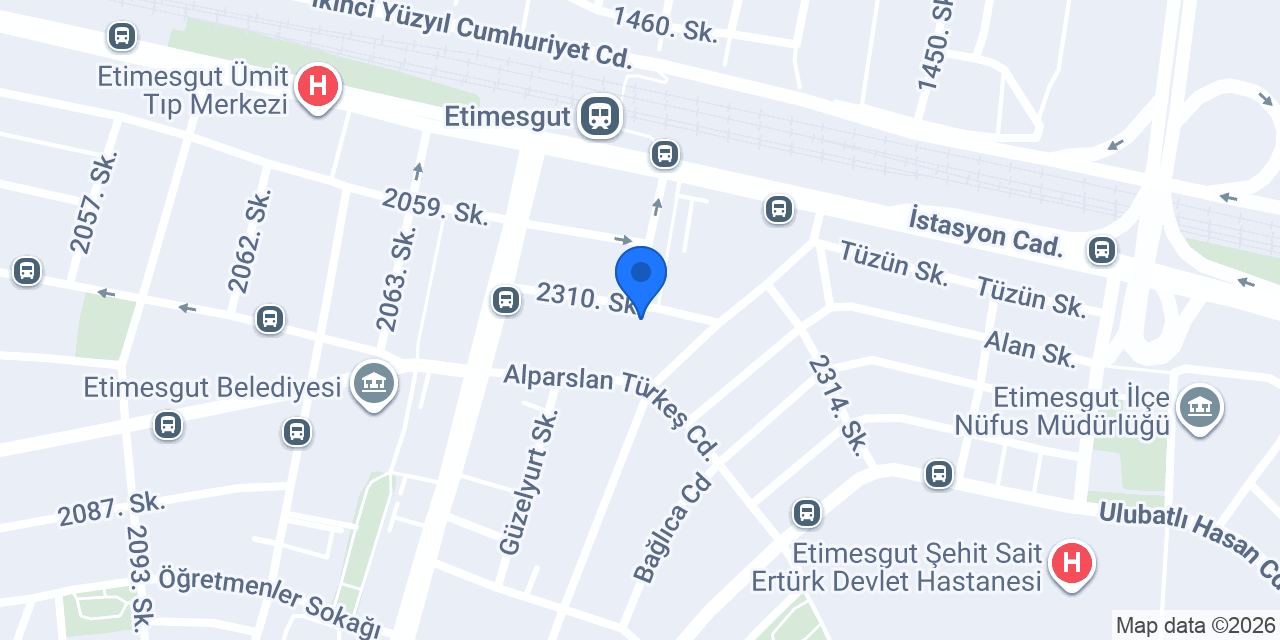 İşler Kitabevleri Etimesgut Şube konumu