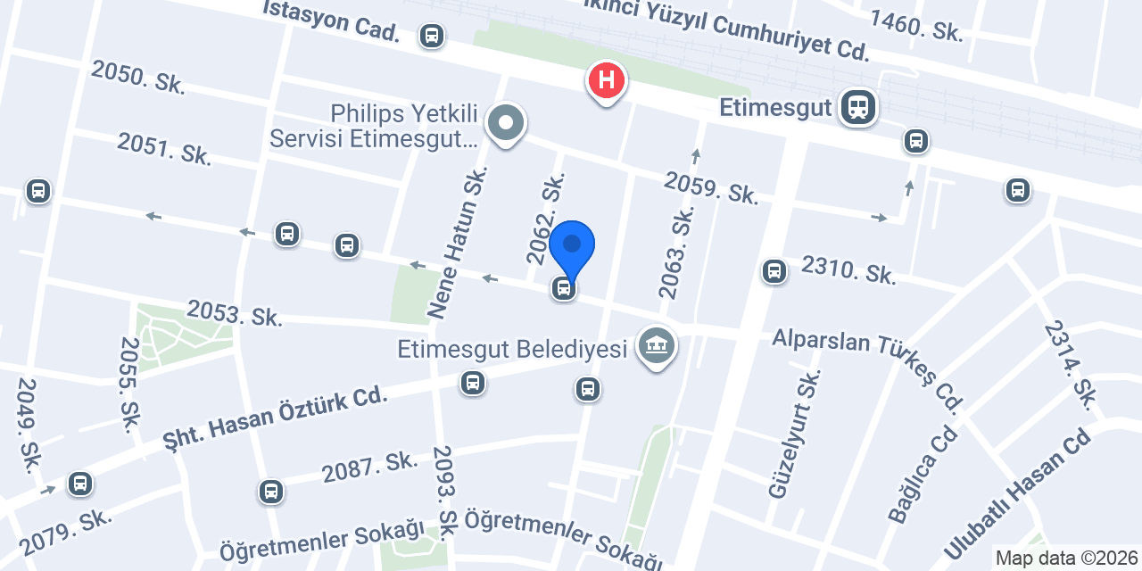 VakıfBank Etimesgut Şubesi konumu