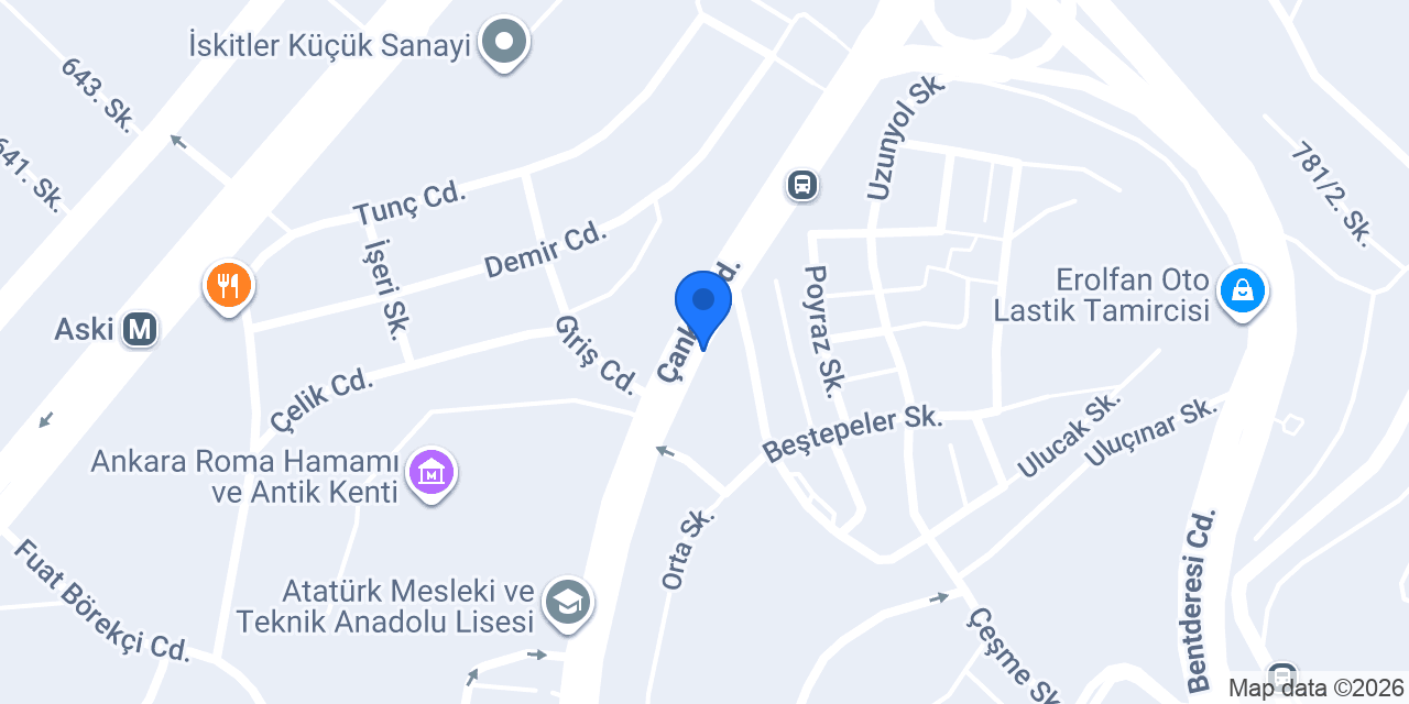ULUS ÇIÇEKÇILIK konumu