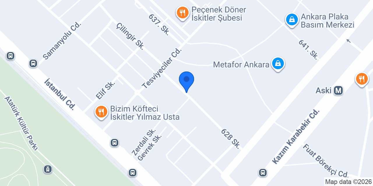 Freddy Vejetaryen Restoranı konumu