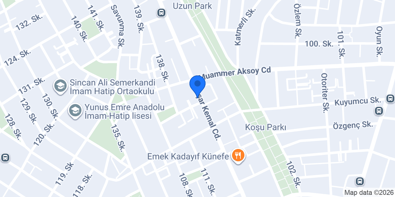 Özel Güven Ankara Ağız Ve Diş Sağlığı Polikliniği Yaşar Kemal Şube konumu