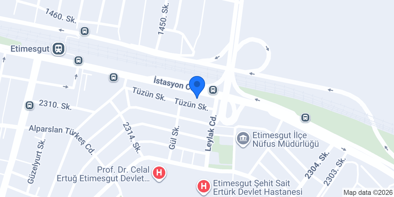 DenizBank Etimesgut Şubesi konumu