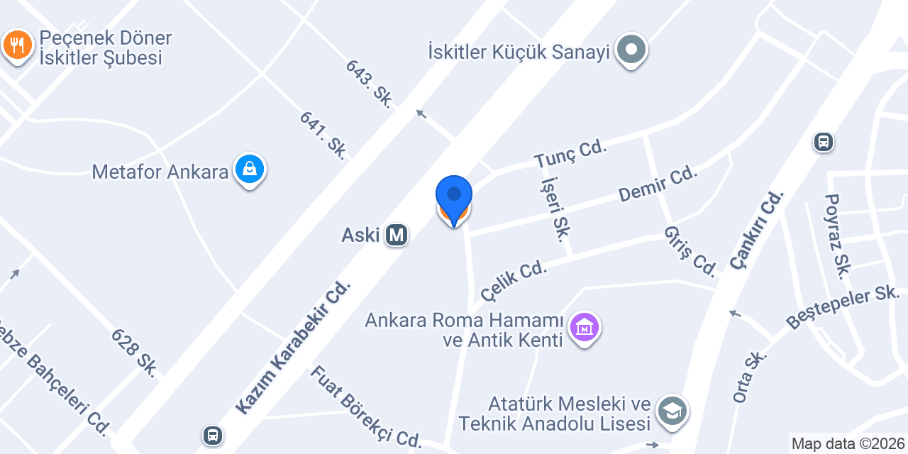 Üstünel Köftecisi konumu