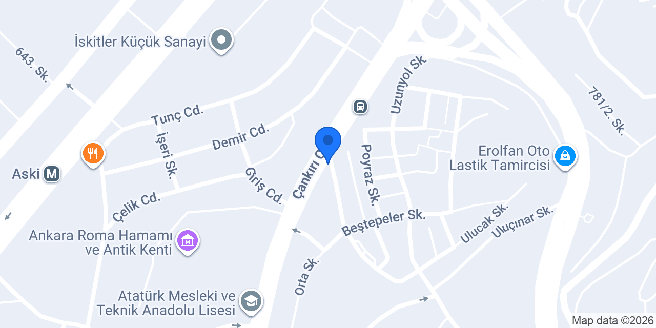 Ulus Çiçek Lokantası konumu