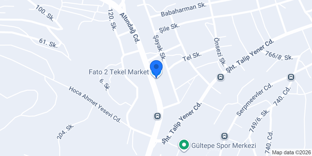 Fato Market konumu