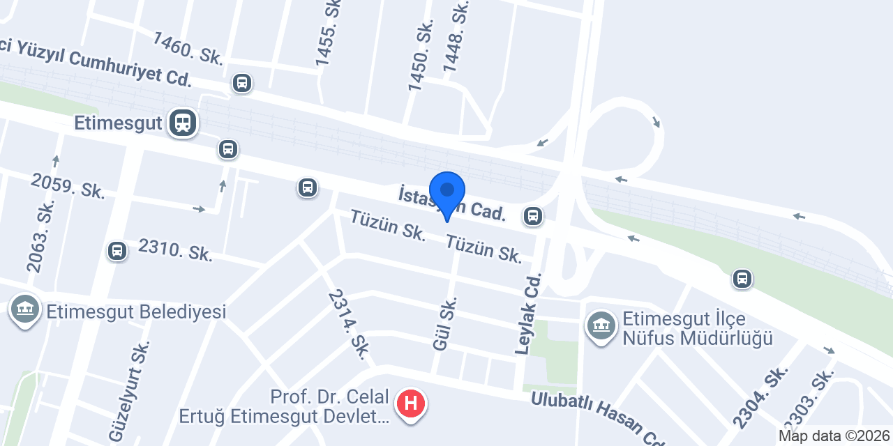 TEB Etimesgut Şubesi konumu