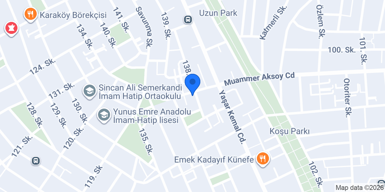 Şirin Kırtasiye konumu