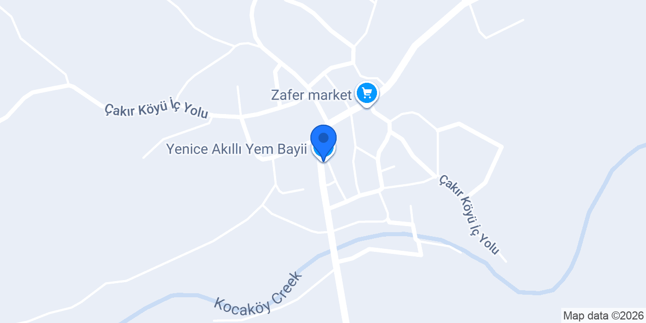 Yenice Akıllı Yem Bayii konumu