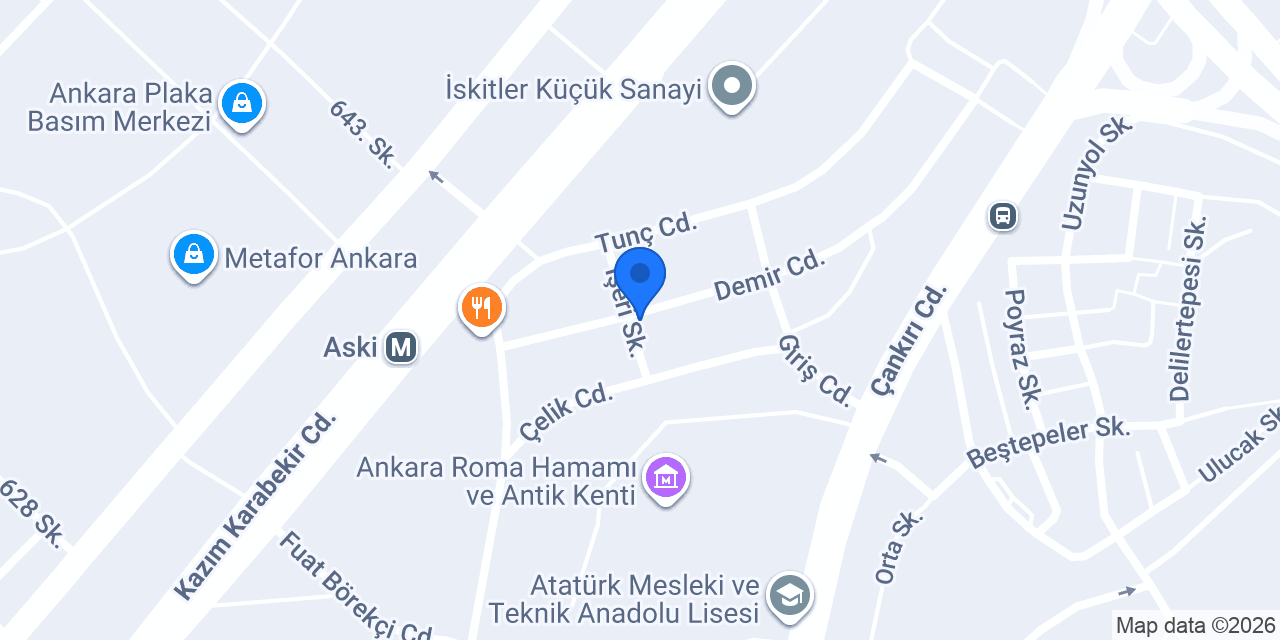 Mini Market konumu
