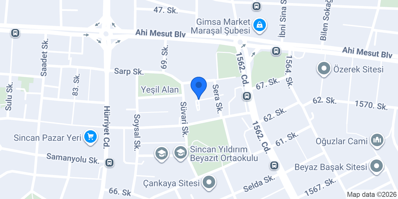 Tanem Hediyelik konumu