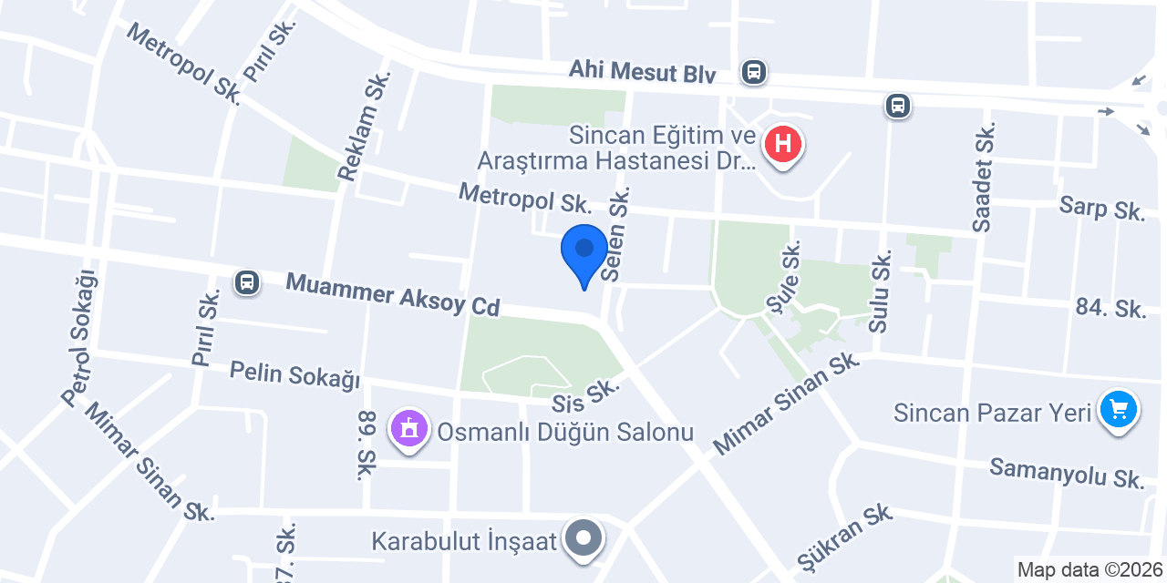 Komagene Milat AVM konumu
