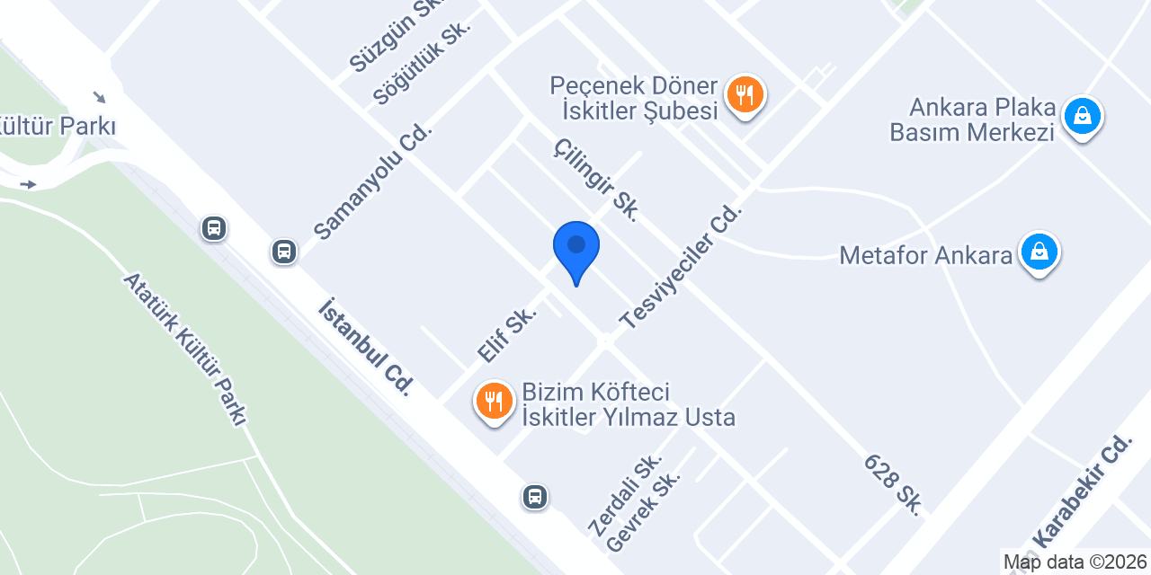 OTO ÜNLÜ AHMET ÜNLÜ konumu